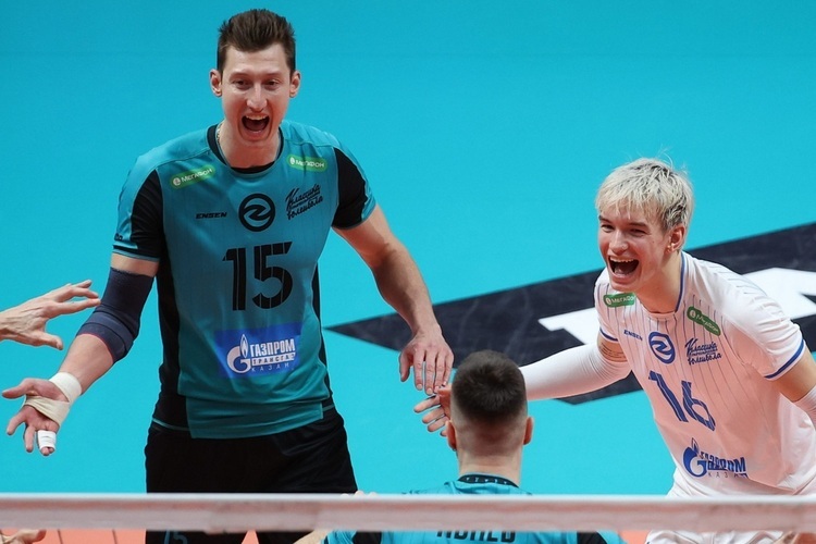 «Просил ребят подарить мне хороший приём». «Зенит-Казань» выиграл «классику» у «Белогорья» в день рождения Вербова