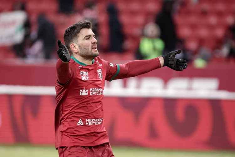 Вуячич забил первый гол за «Рубин». Он в команде с 2023 года