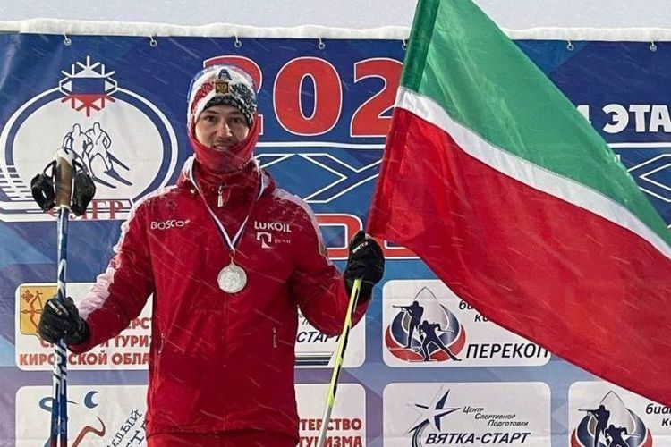 Татарстанский лыжник выиграл «серебро» на чемпионате России   