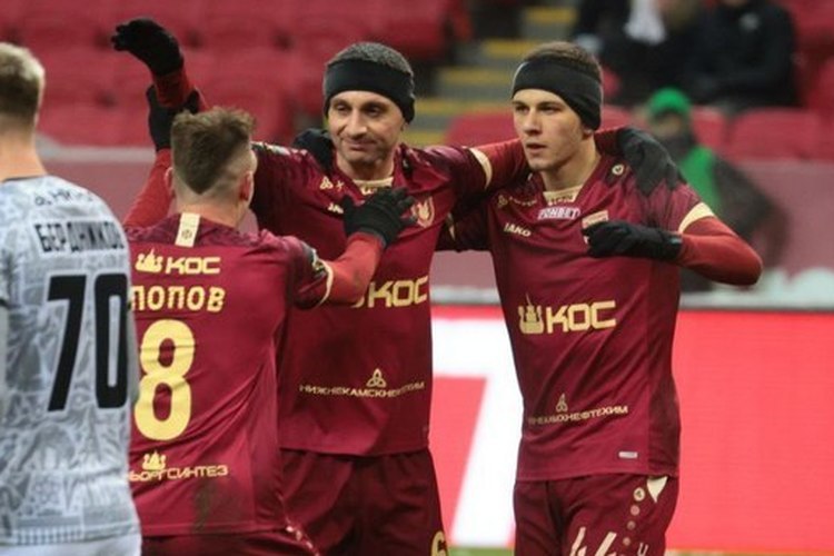 «Рубин» выиграл второй матч подряд после ухода Слуцкого
