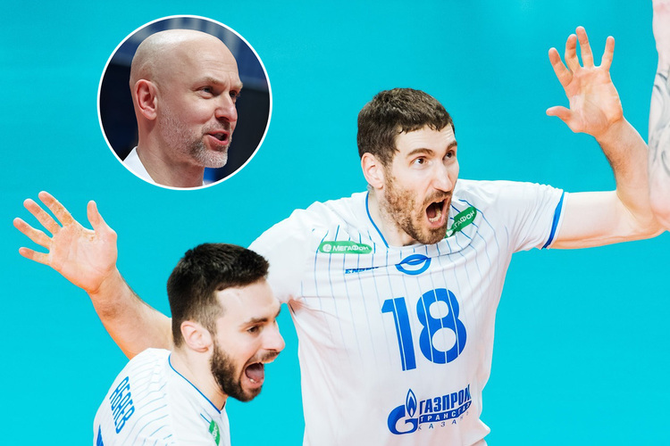 Вербов в пятом сете рассказал игрокам анекдот про курицу и свинью – дальше «Зенит-Казань» дожал «Локомотив»