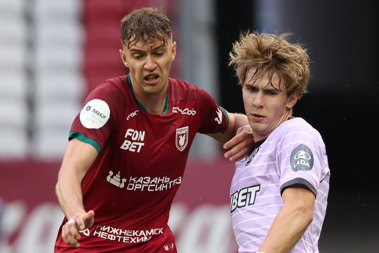 «Рубин» сыграл вничью с «Акроном». Казанцы пропустили впервые за четыре матча