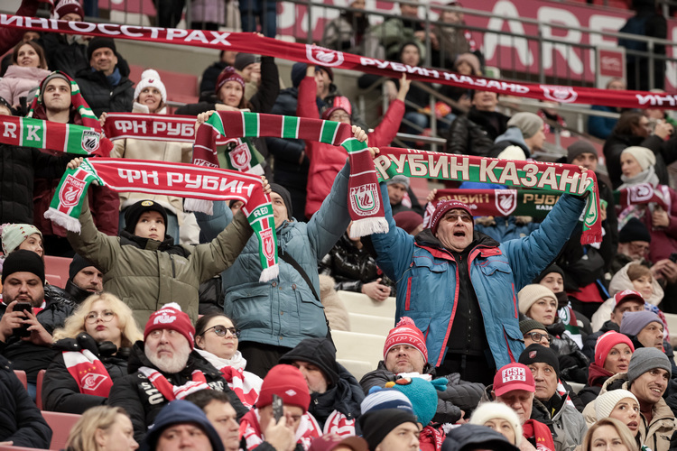 На матч «Рубин» – «Краснодар» реализовано около 10 тыс. билетов