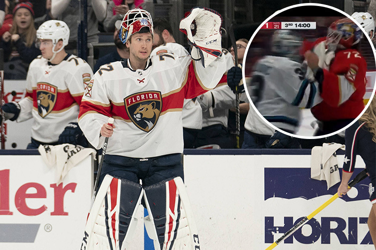 Такой хоккейной драки вы точно не ждали: Бобровский подрался с другим вратарем 