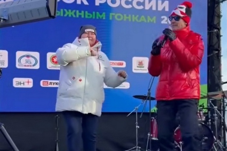 Вяльбе станцевала в Казани на этапе Кубка России под «Волга Волгу»