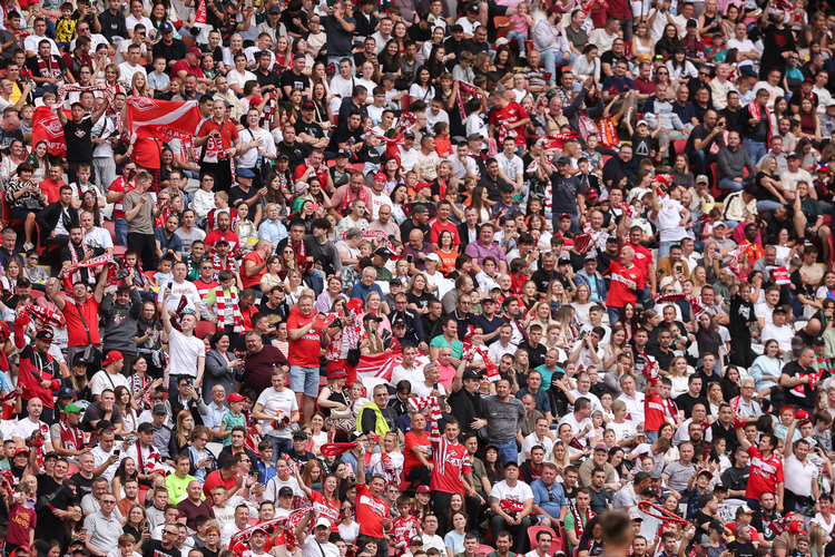 Топ-10 самых посещаемых матчей «Рубина» в истории. Игра со «Спартаком» – в топ-5