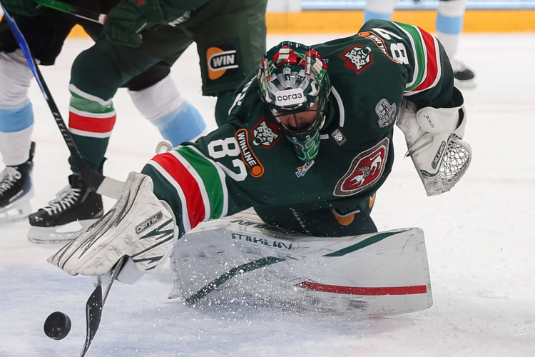 Стало известно, кто будет основным вратарём «Ак Барса» на второй матч серии с «Металлургом» 